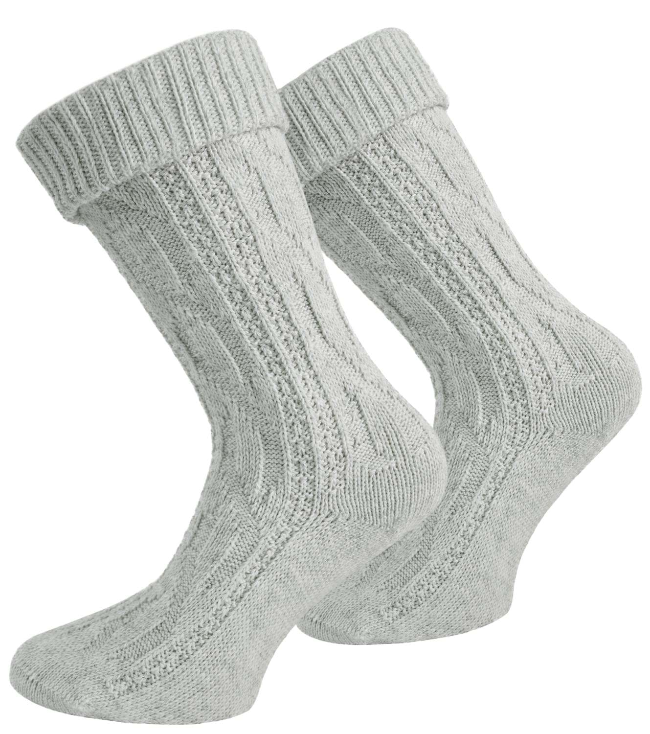 Bild von Trachtensocken Silbermelange