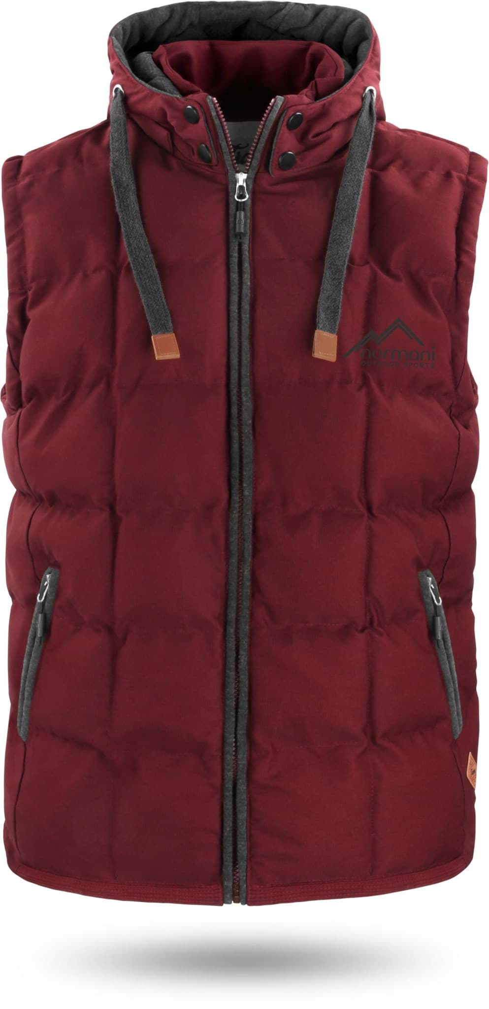 Bild von Herren Winter-Steppweste „Tropez“ Bordeaux