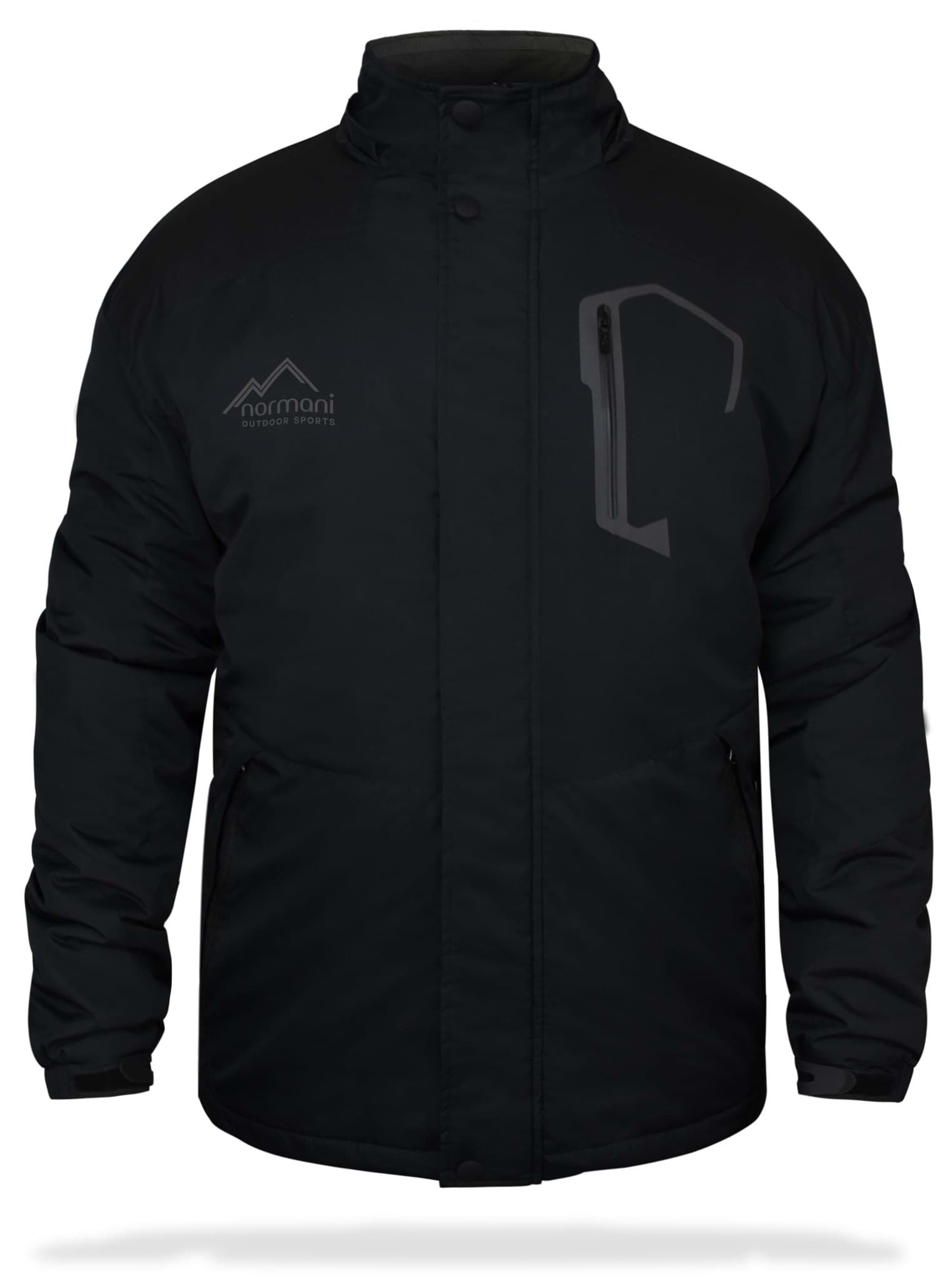 Bild von Herren Winterjacke „Yukon“ Schwarz