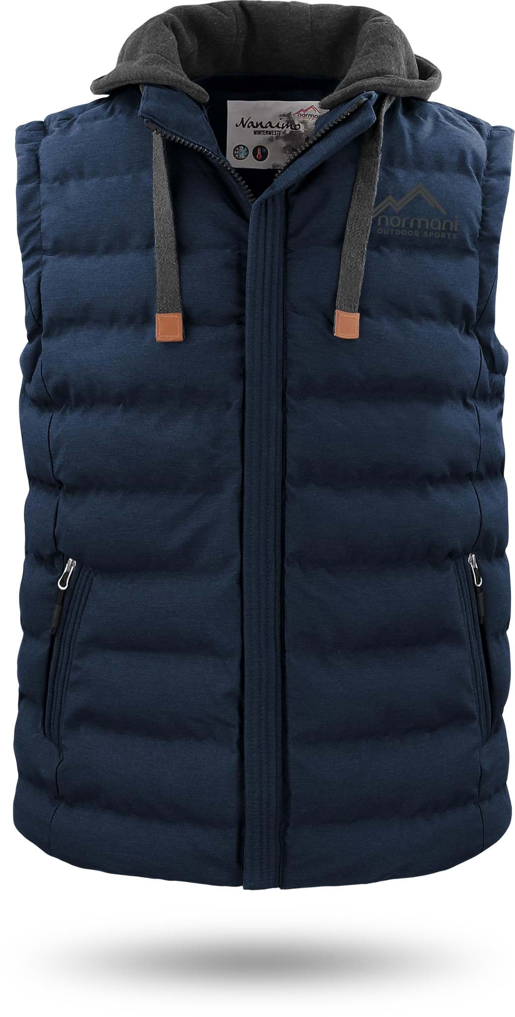 Bild von Herren Winter-Steppweste „Nanaimo“ Navy