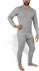 Bild von Thermo Unterwäsche Garnitur bestehend aus Unterhose und Unterhemd Grau