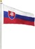 Bild von Fahne Länderflagge 90 cm x 150 cm Slowakei