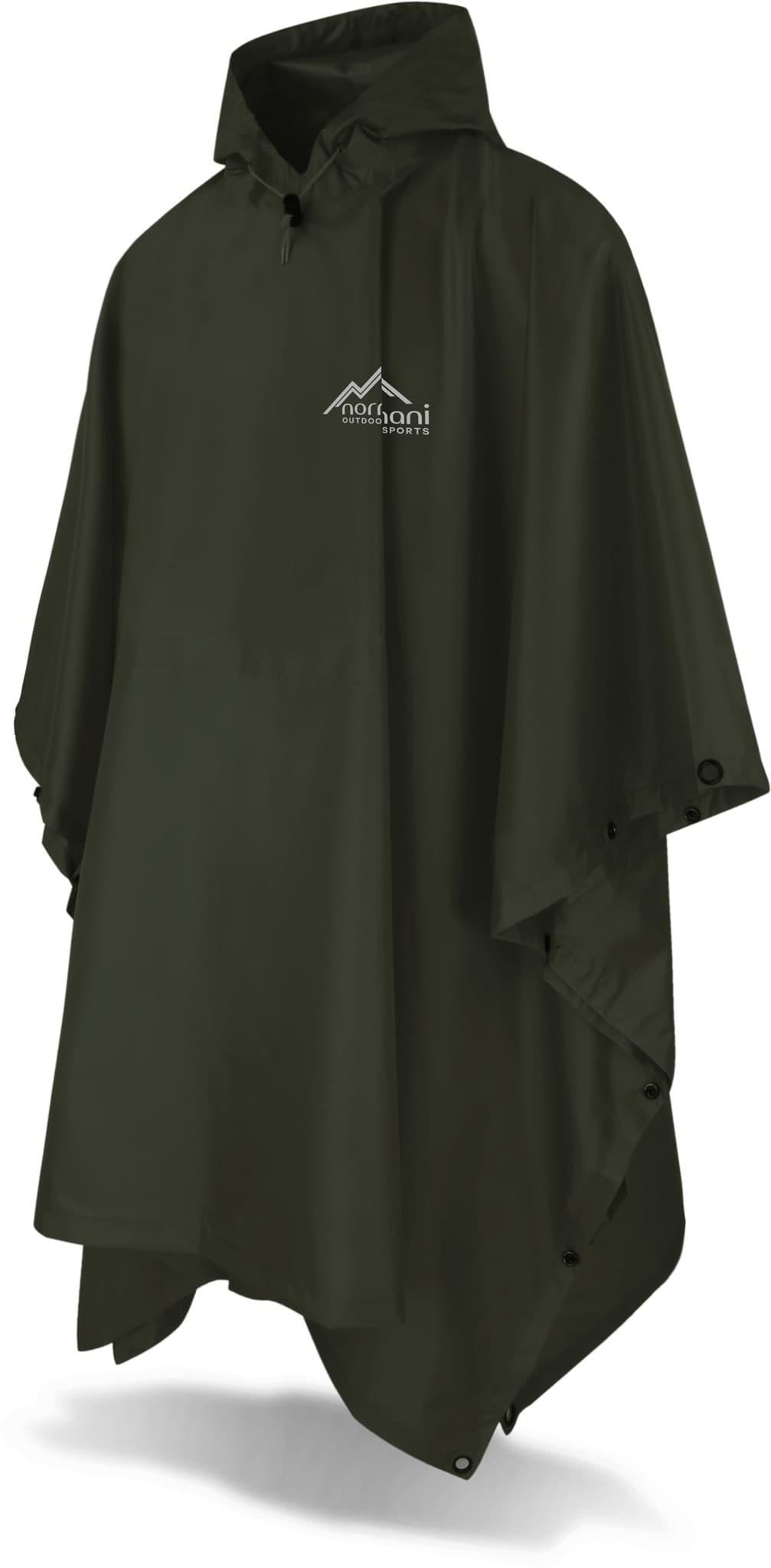 Bild von Ripstop Regenponcho „Derry“ Oliv