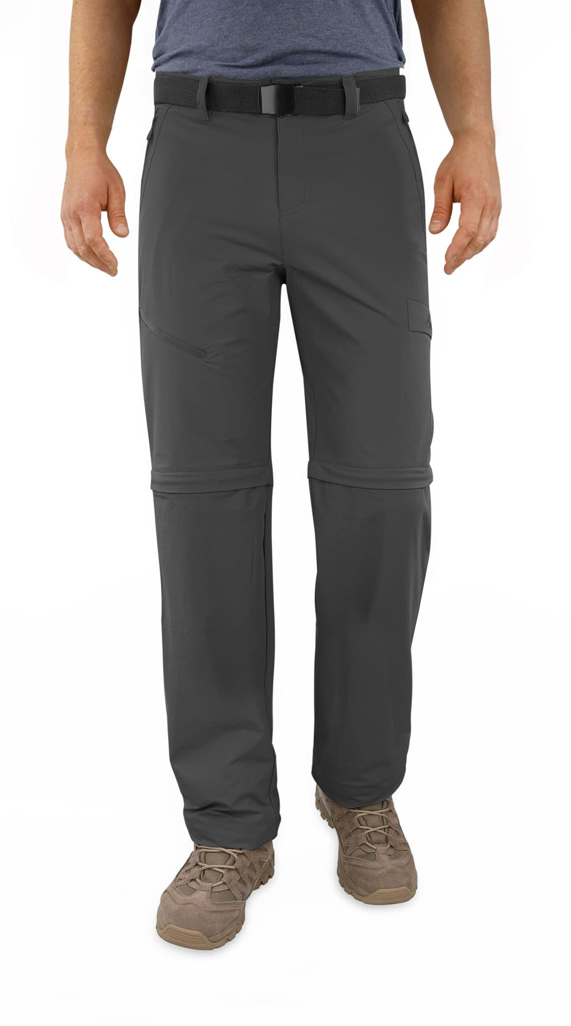 Bild von Herren 2-in-1 Zip-Off Softshellhose „Daventry“ Anthrazit