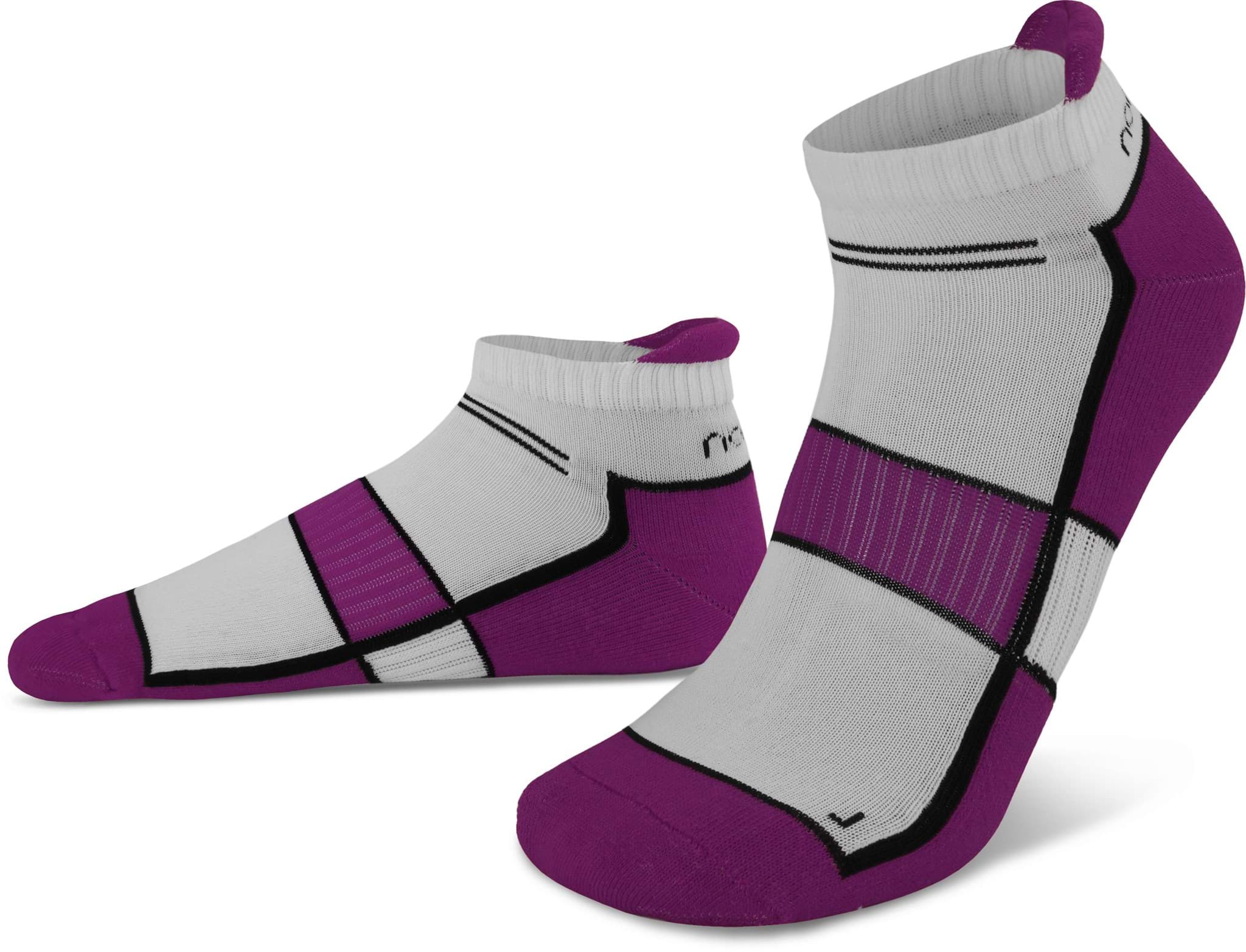 Bild von 4 Paar Running Sneakersocken mit Fersenlasche Dewberry