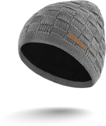 Bild von Merinowoll-Mütze „Yuma“ mit Design
