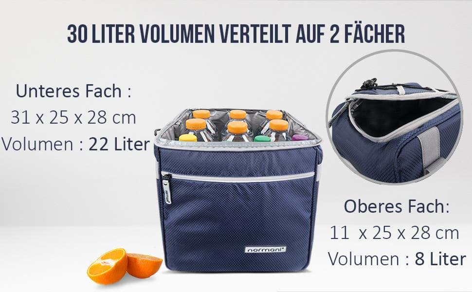 Große Kühltasche mit 40 Liter