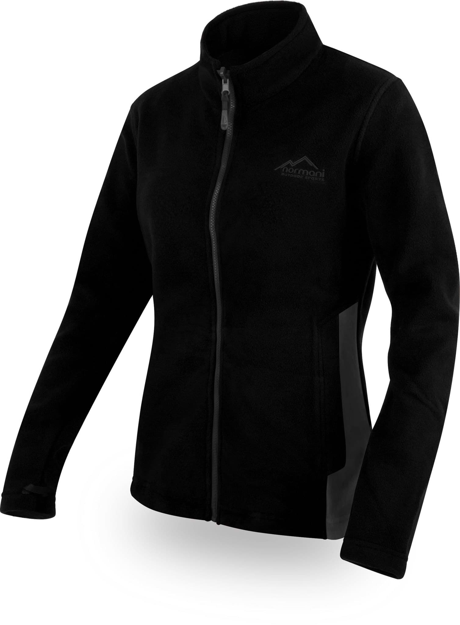 Bild von Damen Fleecejacke „Ivalo“ Schwarz