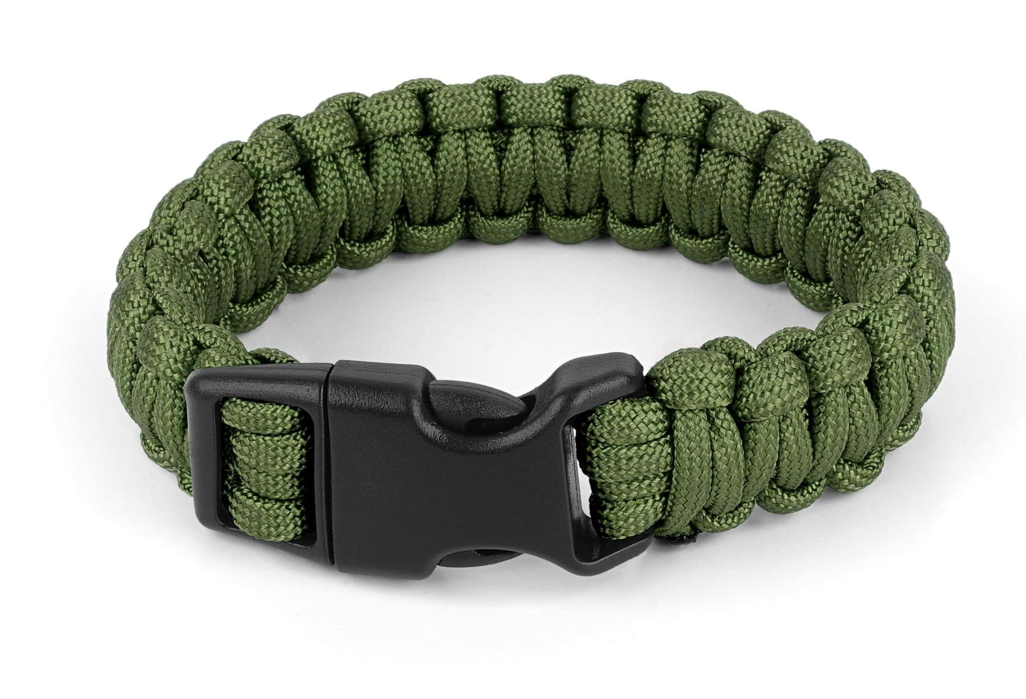 Bild von Survival-Armband Paracord 17 mm Small Oliv