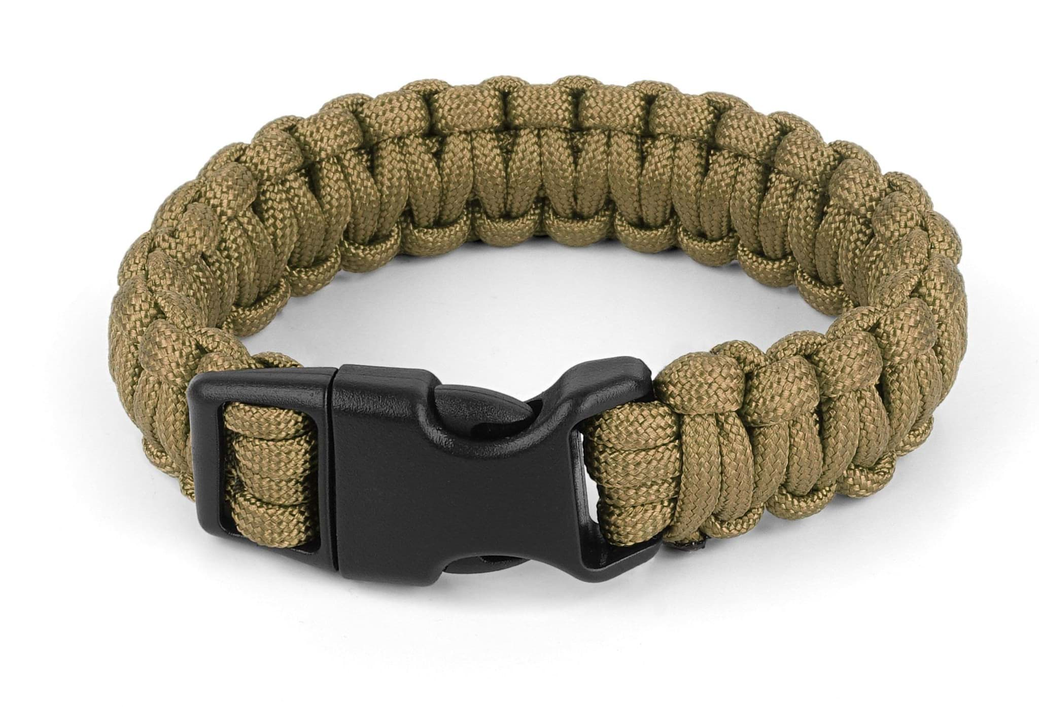 Bild von Survival-Armband Paracord 17 mm Medium Coyote