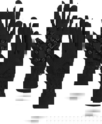 Zeige Details für Kinder Fleecehandschuhe „Mississauga“ Schwarz Bild von Kinder Fleecehandschuhe „Mississauga“ Schwarz