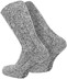Bild von 2 Paar Norweger-ABS-Socken mit Schafwolle Graumelange