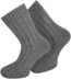 Bild von 2 Paar Alpaka-Socken Mittelgrau